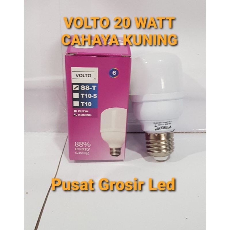 Paket 10 pcs Lampu Led Murah 20w 20 Watt  Kapsul Cahaya Super Terang