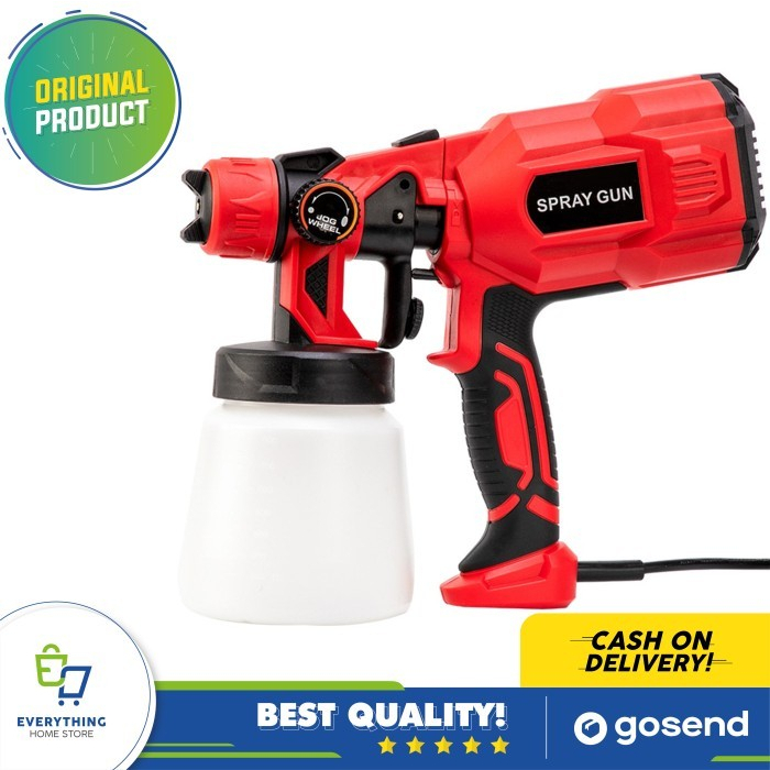 Pistol Semprotan Cat Dinding Listrik Kabel Alat Semprot Cat Spray Gun