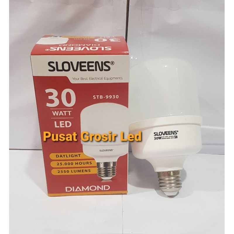 Lampu Led Sloveens Diamond 30w 30 Watt Cahaya Putih