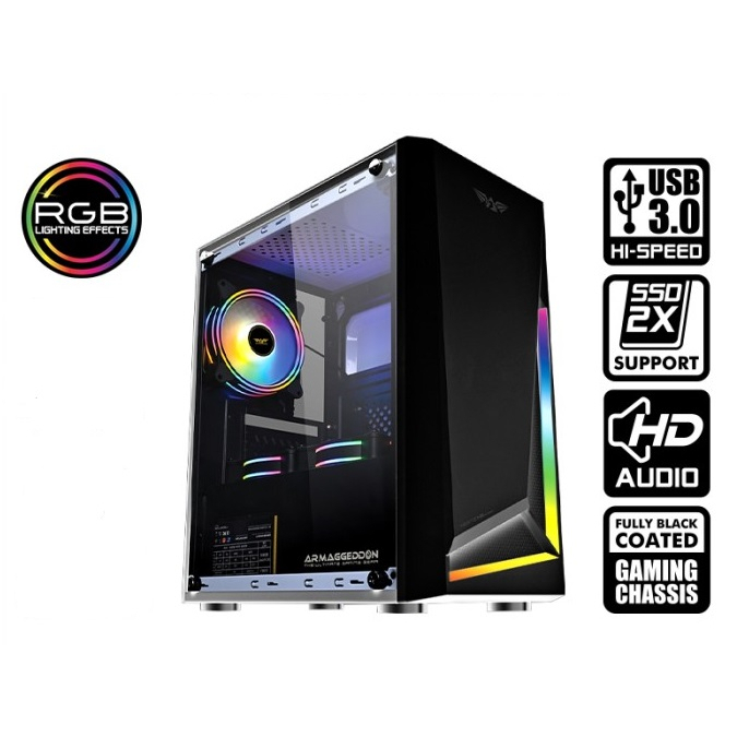 ALL New PC Komputer Gaming Editing Intel Core I3 10105F / I5 10400F / I7 10700F RX 6600 8GB DDR6