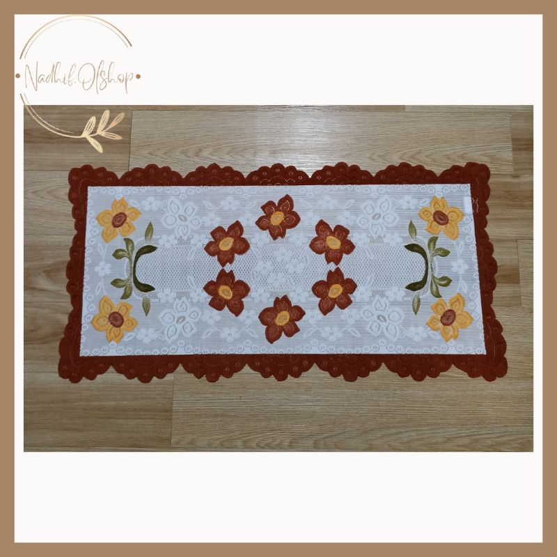 Promo Taplak Meja Lebaran taplak meja tamu taplak meja minimalis taplak meja kaca ukuran 50x100cm
