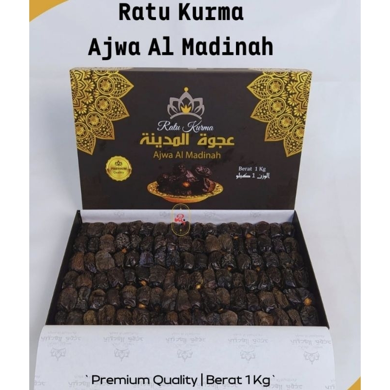 

Kurma Ajwa Almadinah ratu kurma 1kg