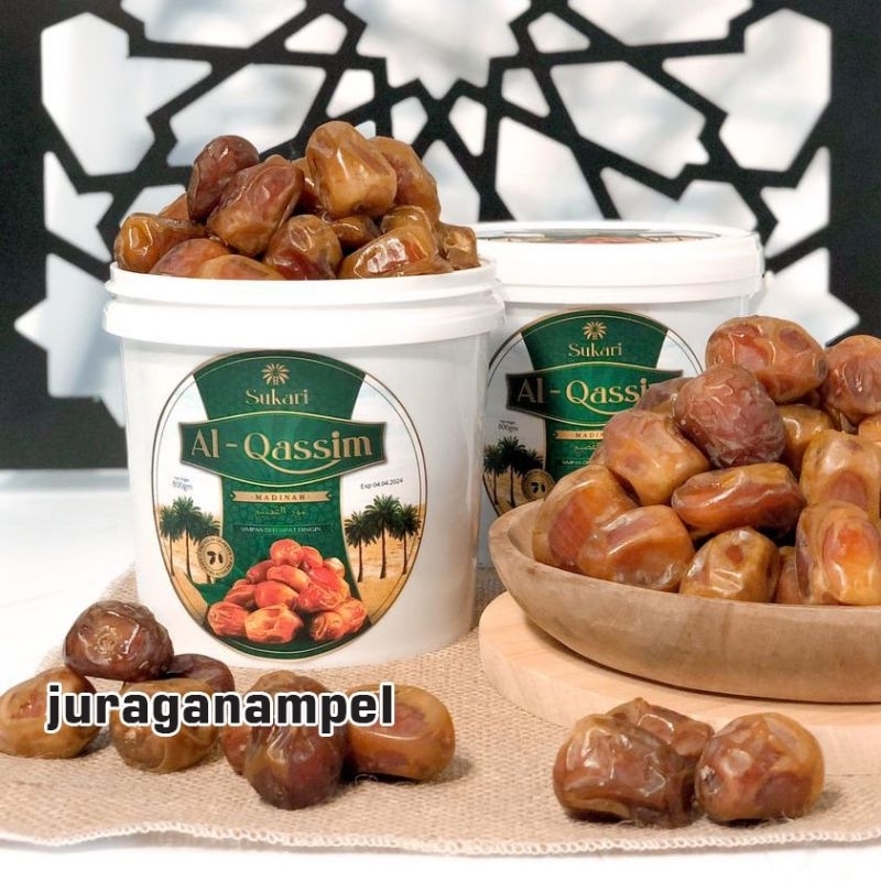 

Kurma Sukari Al Qaseem 500gram