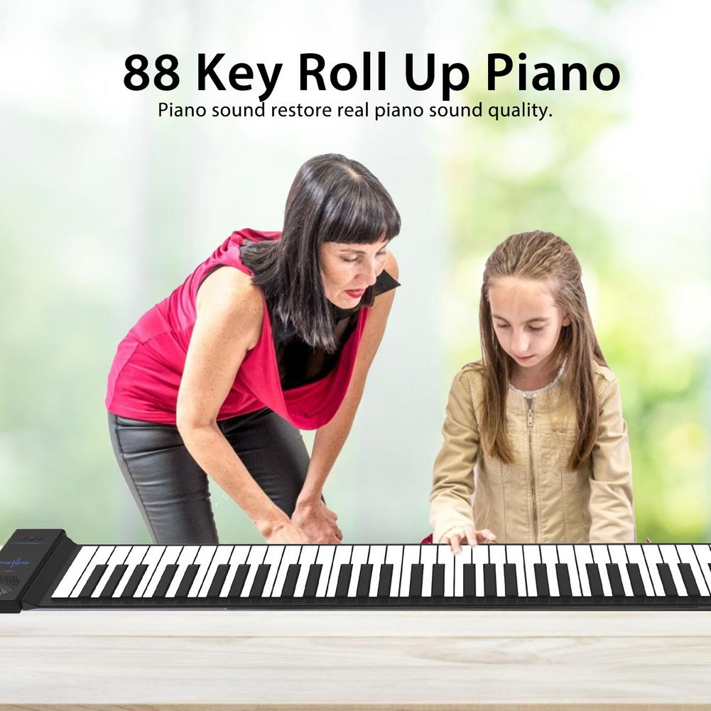 Lipat Keyboard Piano/Alat Musik Berlatih Untuk Pemula Piano Lipat/Piano Lipat Listrik