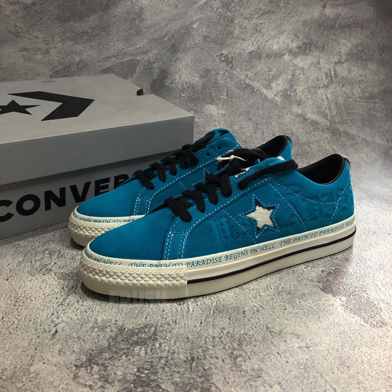 CONVERSE ONE STAR PRO SEAN PABLO RAPID TEAL