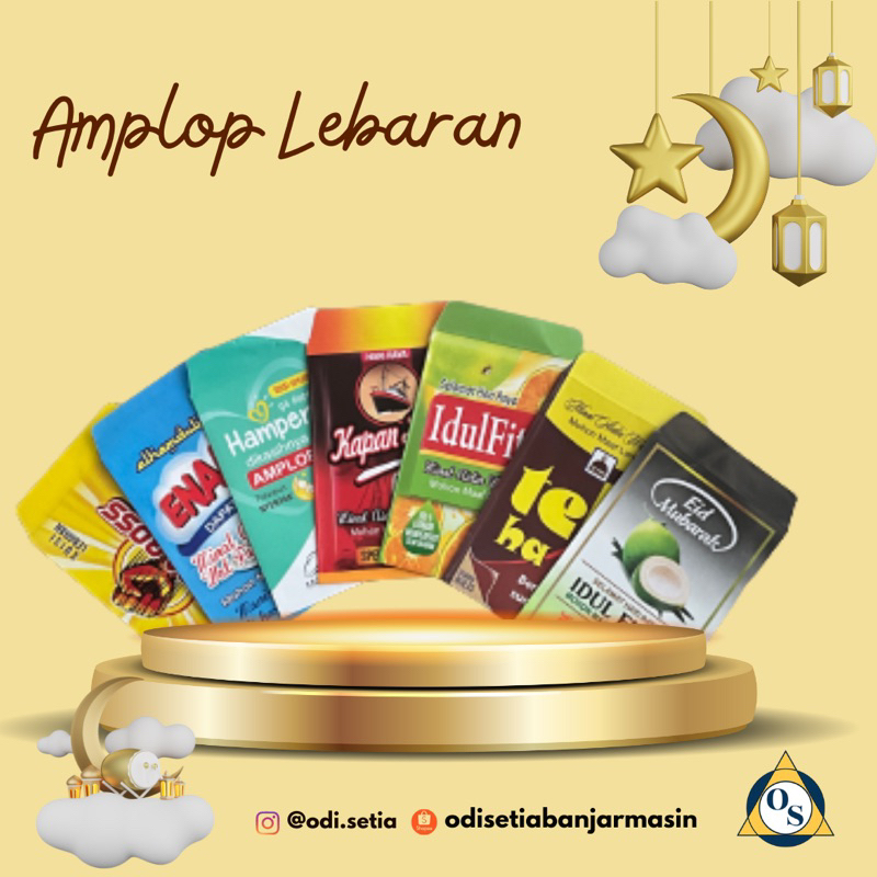 

Amplop Lebaran THR Karakter snack lucu murah