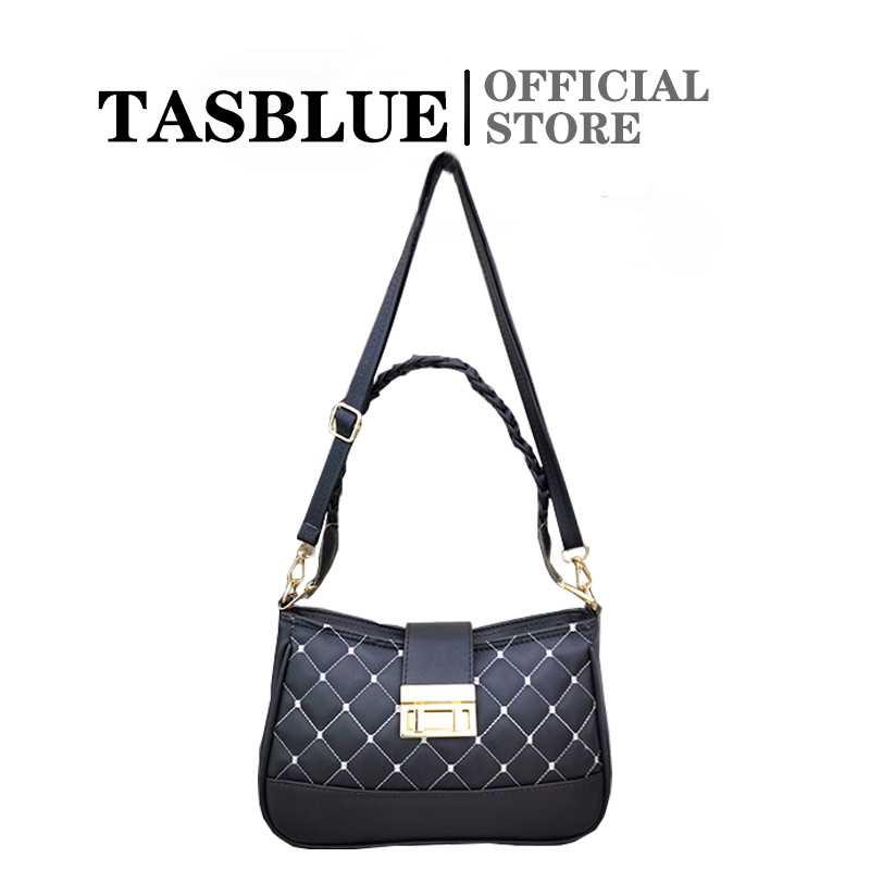 TASBLUE Tas Selempang Kulit Wanita Tas Cewek Mini Messenger Bag/Tas bahu mewah ringan baru tas cross-body wanita T700