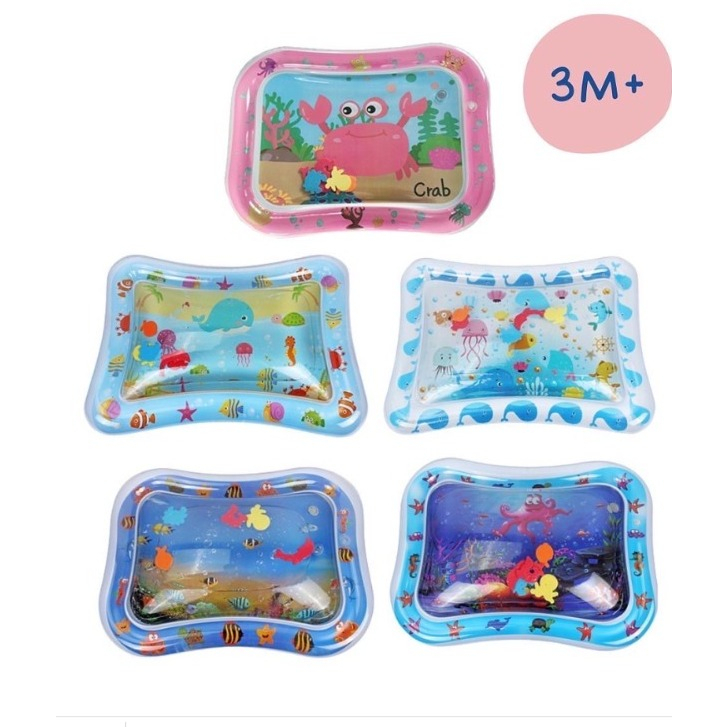 Mainan Bayi Water Play Mat Matras Air Bermain Babyslapped pad Playmat