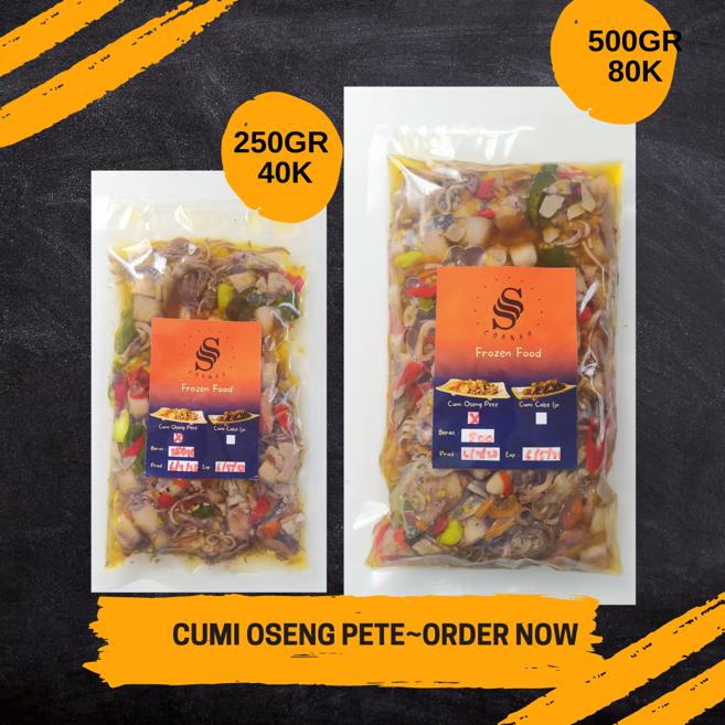 

3S Corner - Cumi Tumis Oseng Pete frozen food instan siap saji hampers puasa