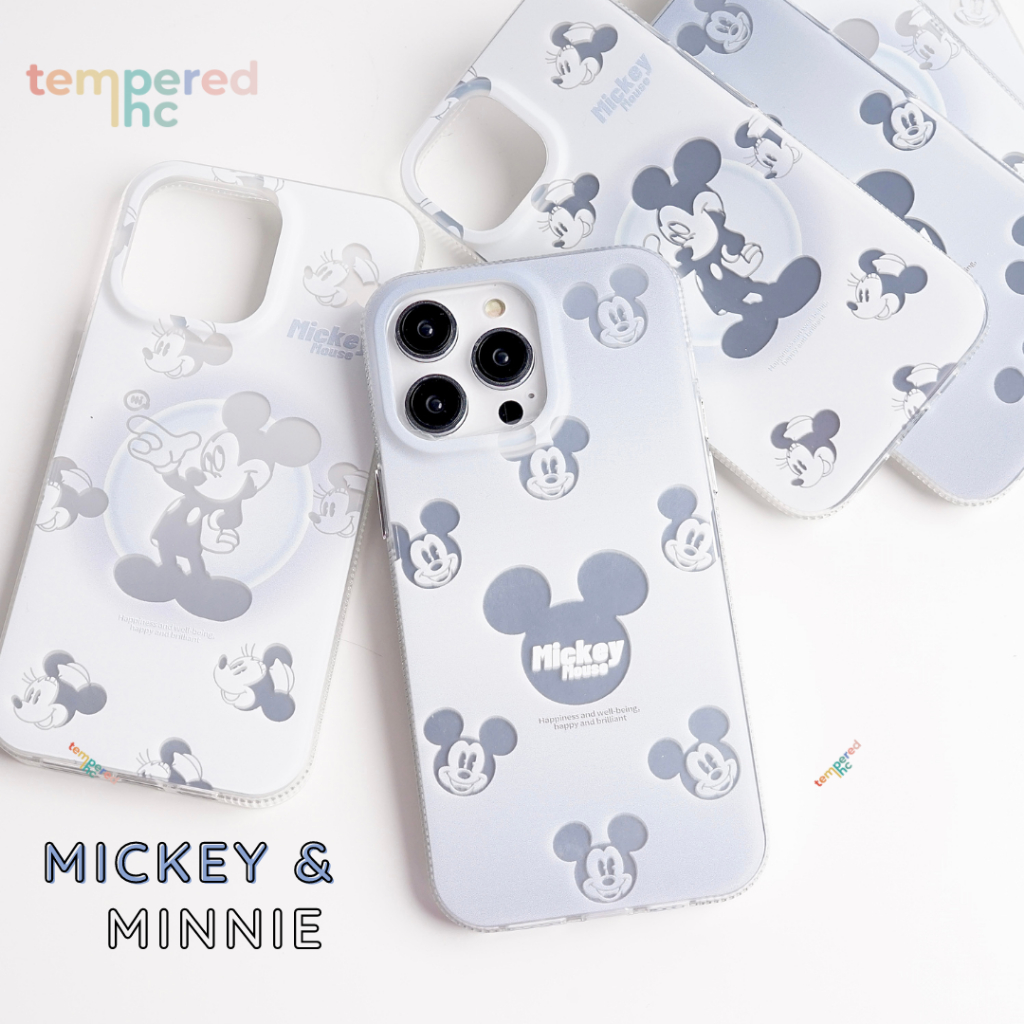 NEW !! Premium Case Iphone MICKEY MINNIE ( Iphone 11 - 14 pro max )