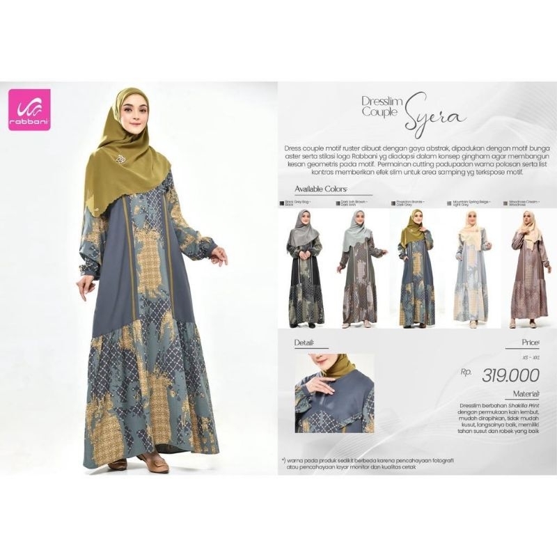 [Dresslim Couple Rabbani] Dresslim Couple Syera Rabbani