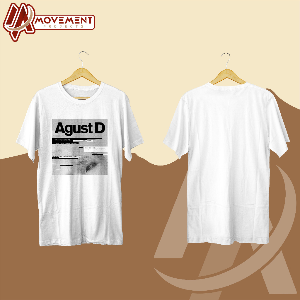 [PREMIUM] KAOS AGUST D &quot;SUGA&quot; BTS