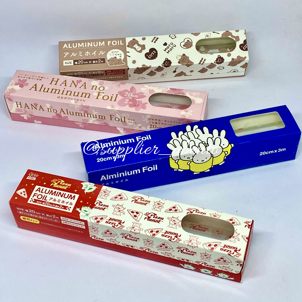 [Seria] Disney Aluminum Foil Character Fun Foil Miffy Sandwich Wrap Flower Onigiri Wrap Cookies Wrap