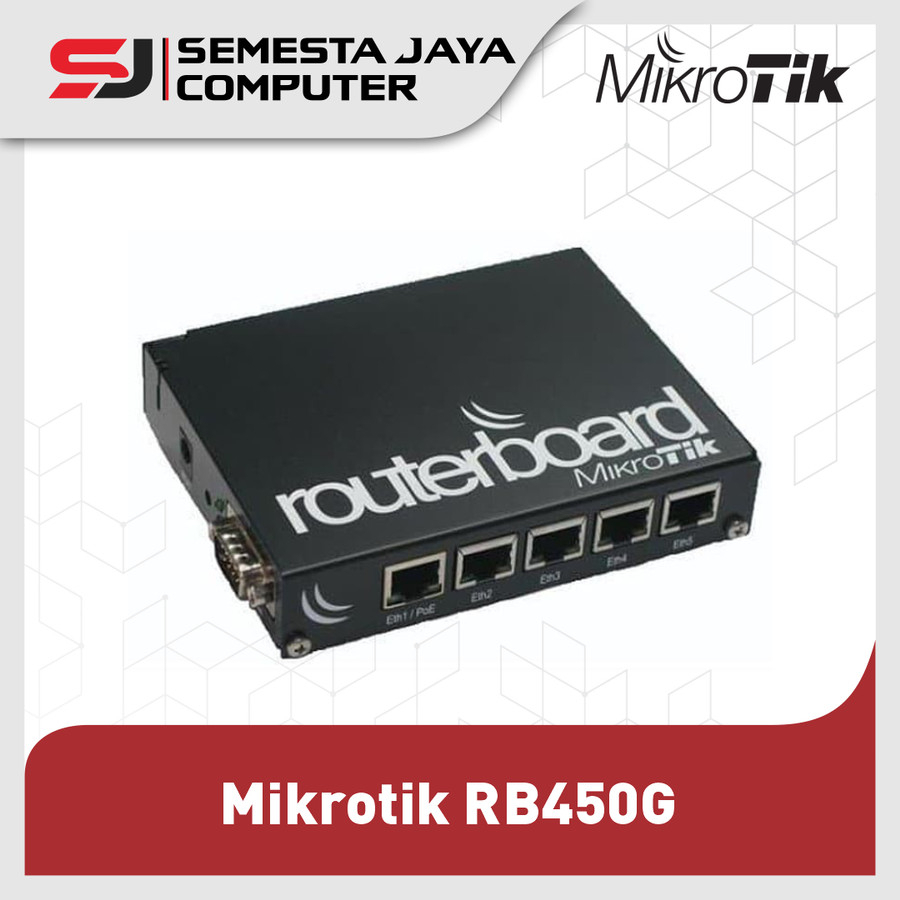 Mikrotik RB450Gx4 Router Indoor 5 Port Gigabit