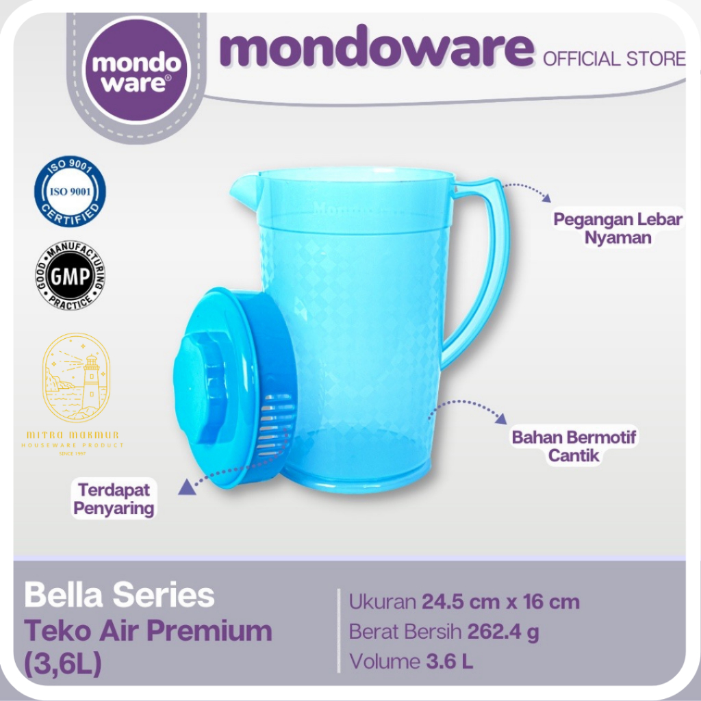 SALE!! MODOWARE TEKO AIR PREMIUM WATER JUG 2 - 3,6 LITER TEKO AIR MURAH BERKUALITAS