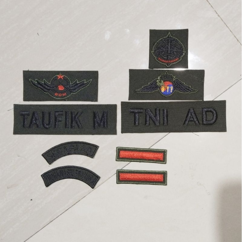 ATRIBUT TNI AD PDL BIASA SATUAN