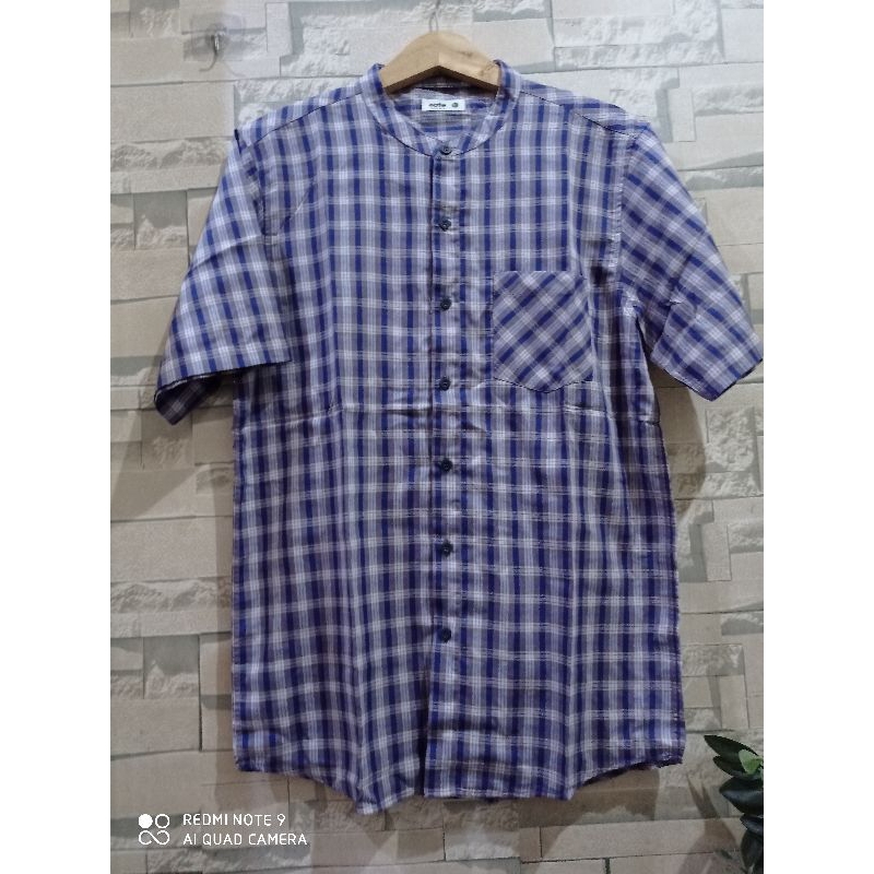 FAVORIT Baju Koko Cole Pria Kemko Dewasa Motif Kotak Kotak