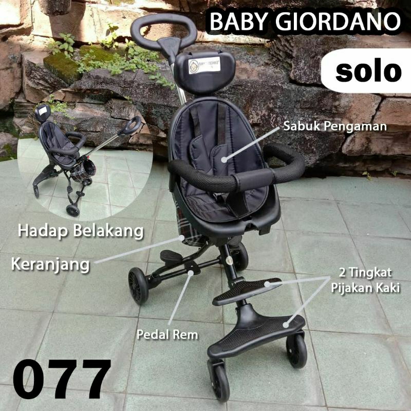 Stroller Anak 077 Baby Giordano Kereta Bayi
