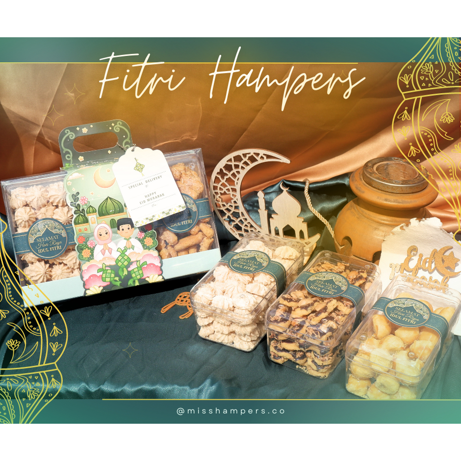 Fitri Hampers - Hampers Lebaran Idul Fitri PREMIUM x Sandy Cookies