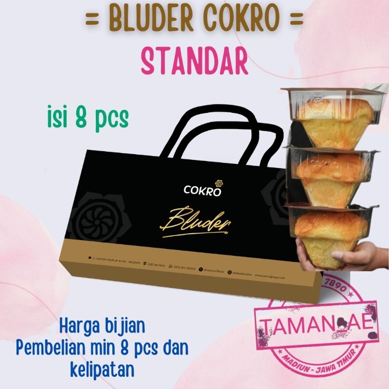 9 Varian Rasa STANDAR Roti Bluder Cokro Madiun