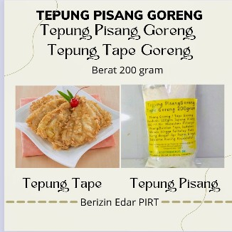 

Food Culinary Tepung Pisang dan Tape Goreng 200gr