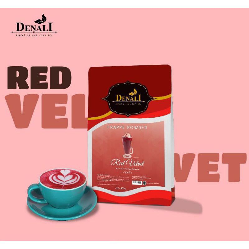 

powder denali red velvet 800gr / repacking sample 400gr