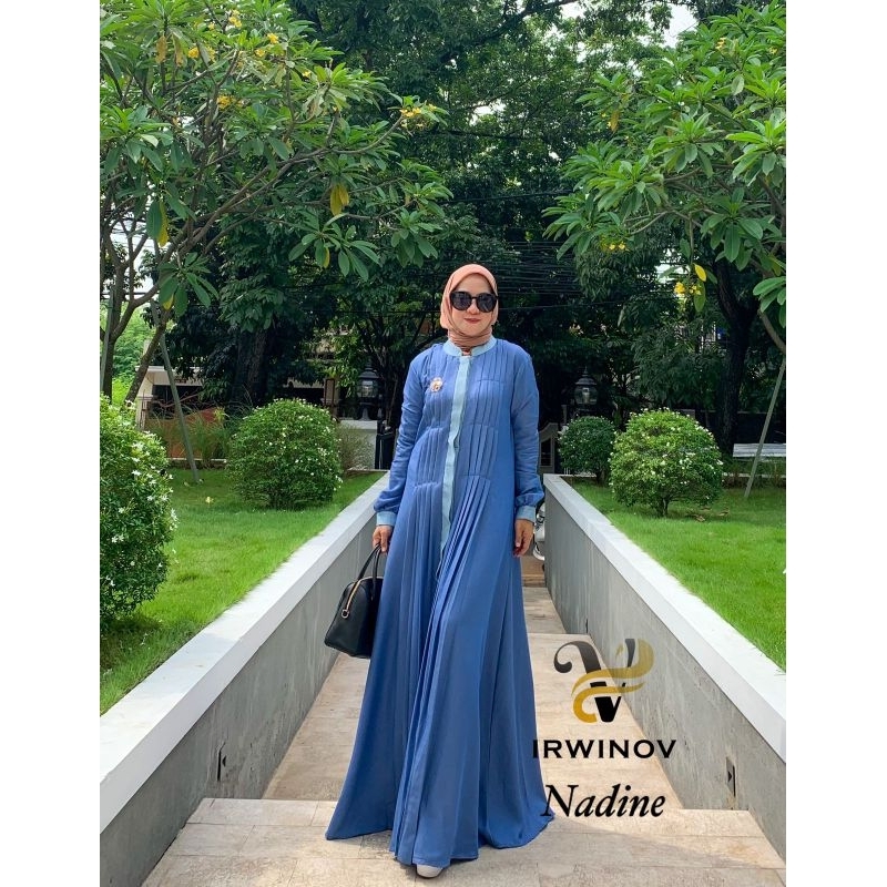 Nadine dress by irwinov - gamis termurah