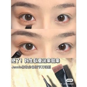 VIRALKAN85 EYELINER EYEBROW TIPIS brush mac kuas super tipis ultra thin E003