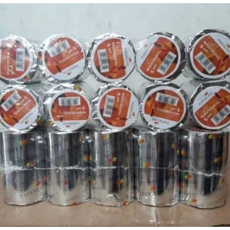 

KERTAS THERMAL ROLL/THERMAL ROLL PAPER UK 57MM X 50 MM MERK PAPERLINE