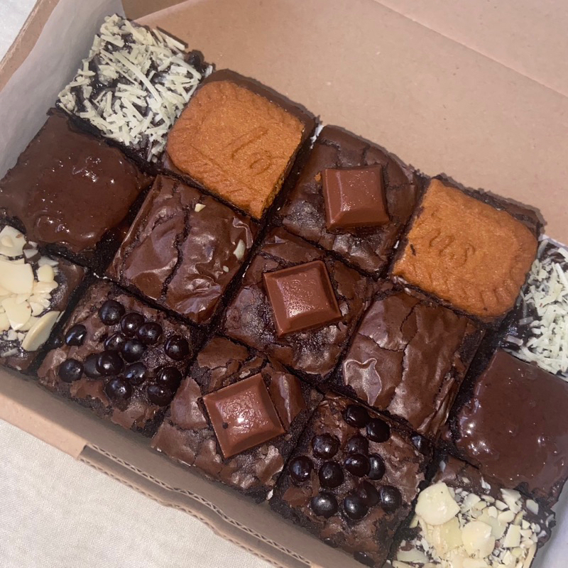 

Fudgy Brownies Sekat