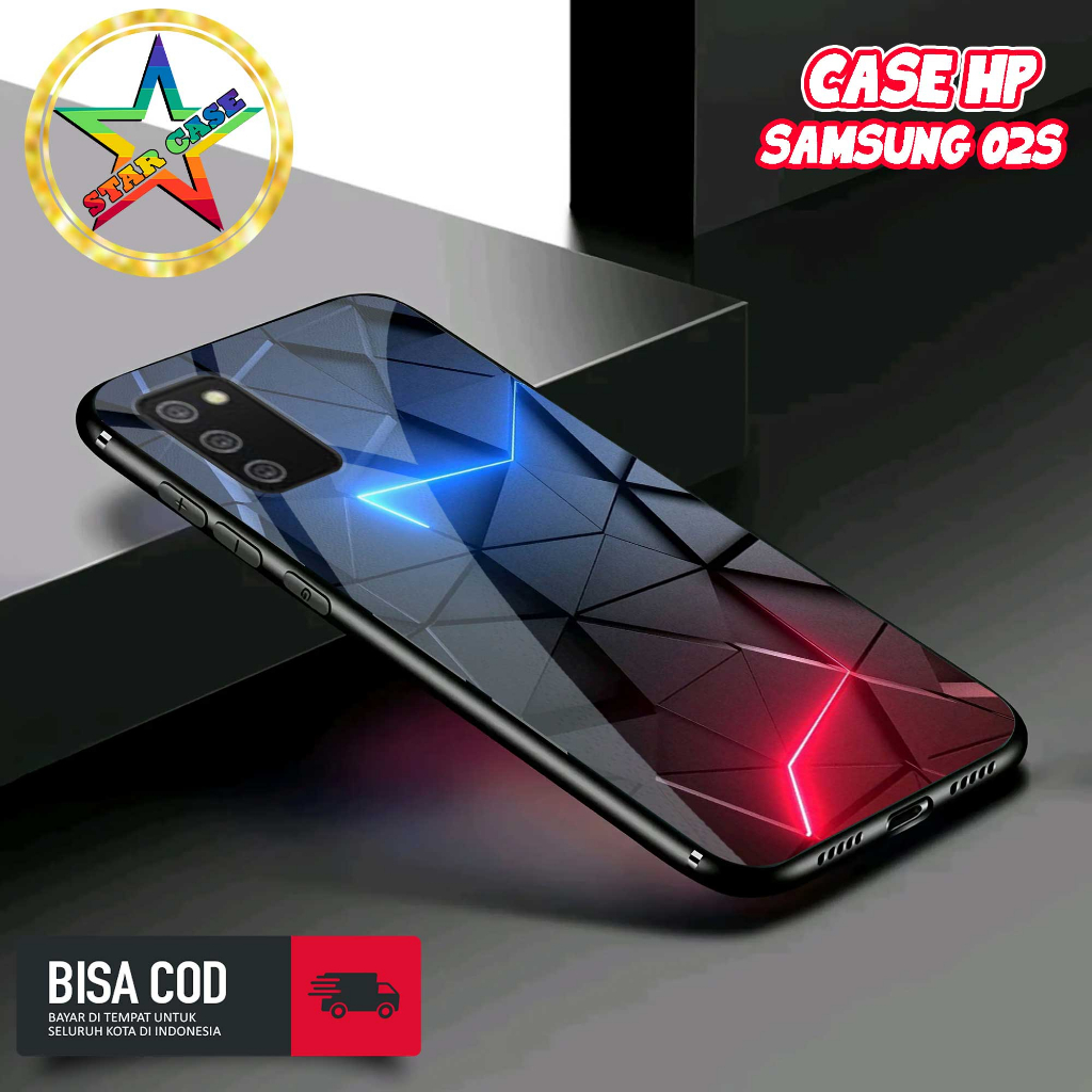 Case Samsung A02S Motif [Abstrak] Casing Samsung A02S TERBARU Hardcase Glossy Kilau 2D Case Hp Samsu