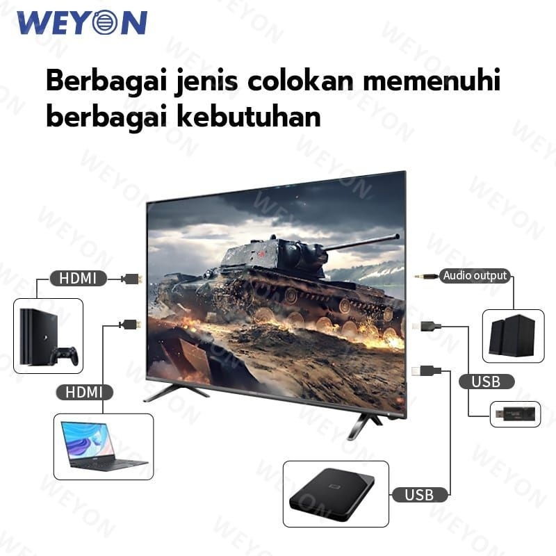 WEYON  SMART TV  32 INCH TV LED DIGITAL ANDROID