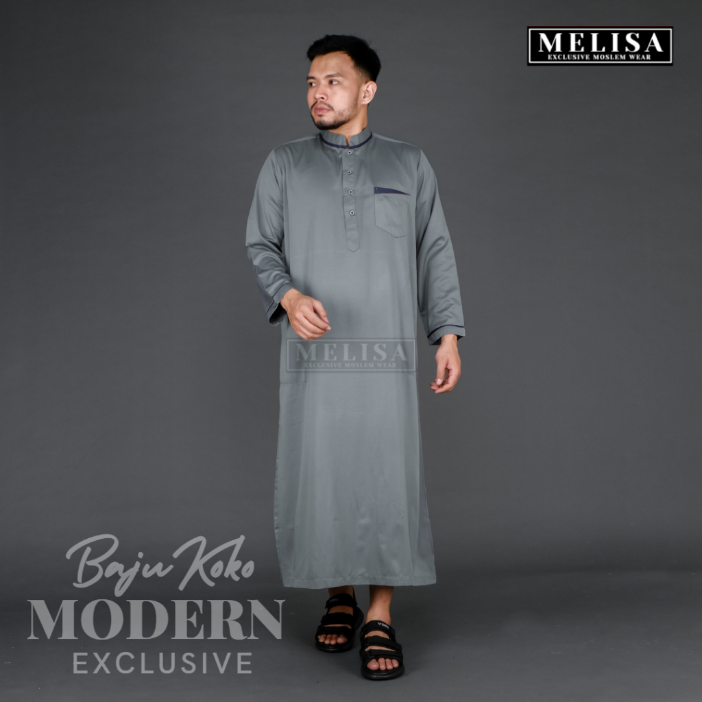 Jubah Pria Gamis Pria Dewasa Lengan Panjang Bahan Katun Tesla Warna Putih Ukuran M L XL Perlengkapan Haji Umroh