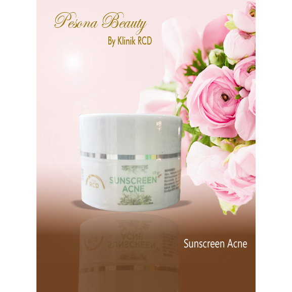 Sunscreen Acne Jerawat  Klinik RCD Perawatan Wajah Populer. Sun Uv Protection