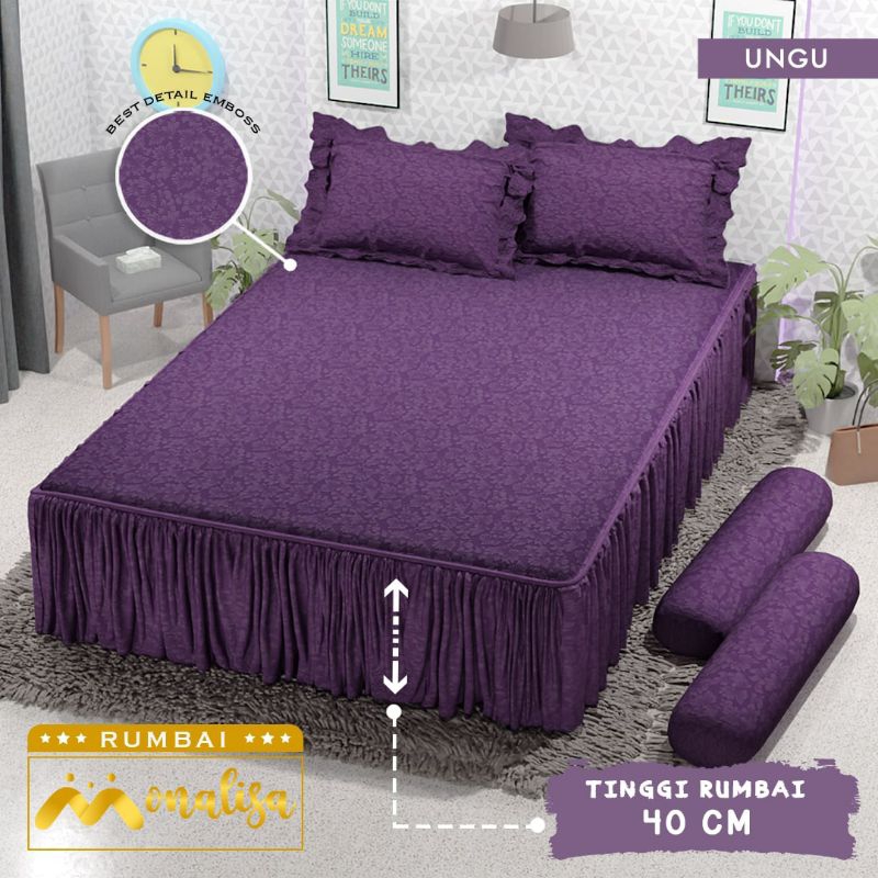Sprei Rumbai Ungu