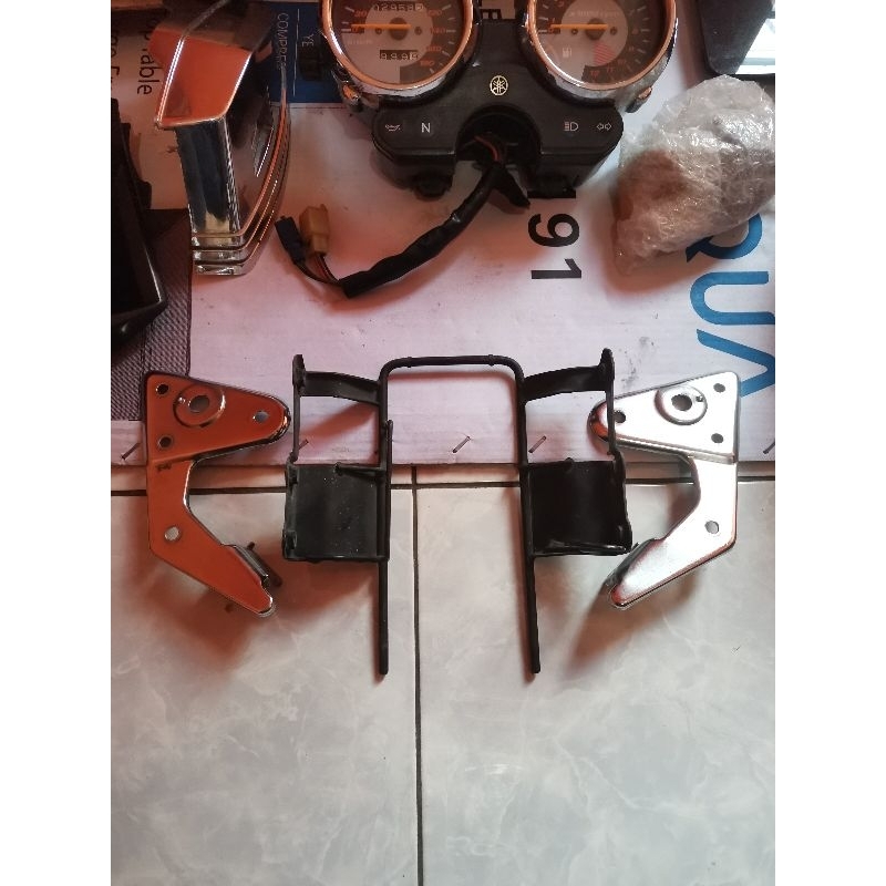 Breket Brecket Reflektor Lampu Rx King New Ori Copotan