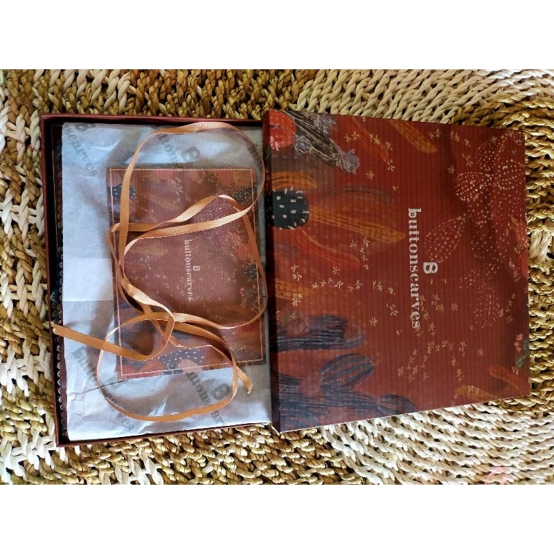 buttonscarves the opuntia voal Russet PL