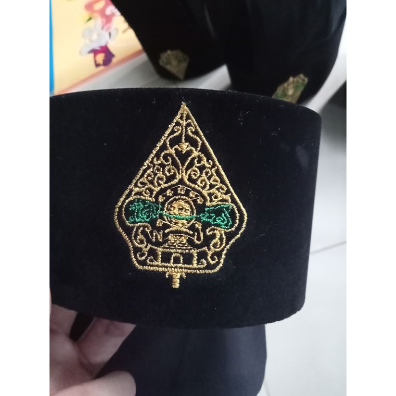 songkok NU wayang/peci wayang