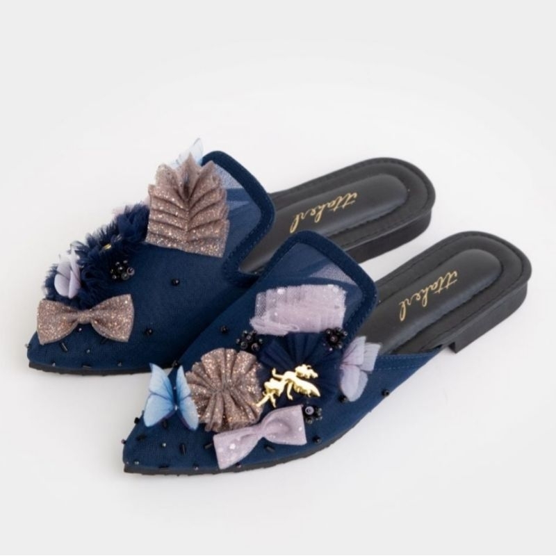 Ready Ittaherl Katnis Mules Naval Size 37