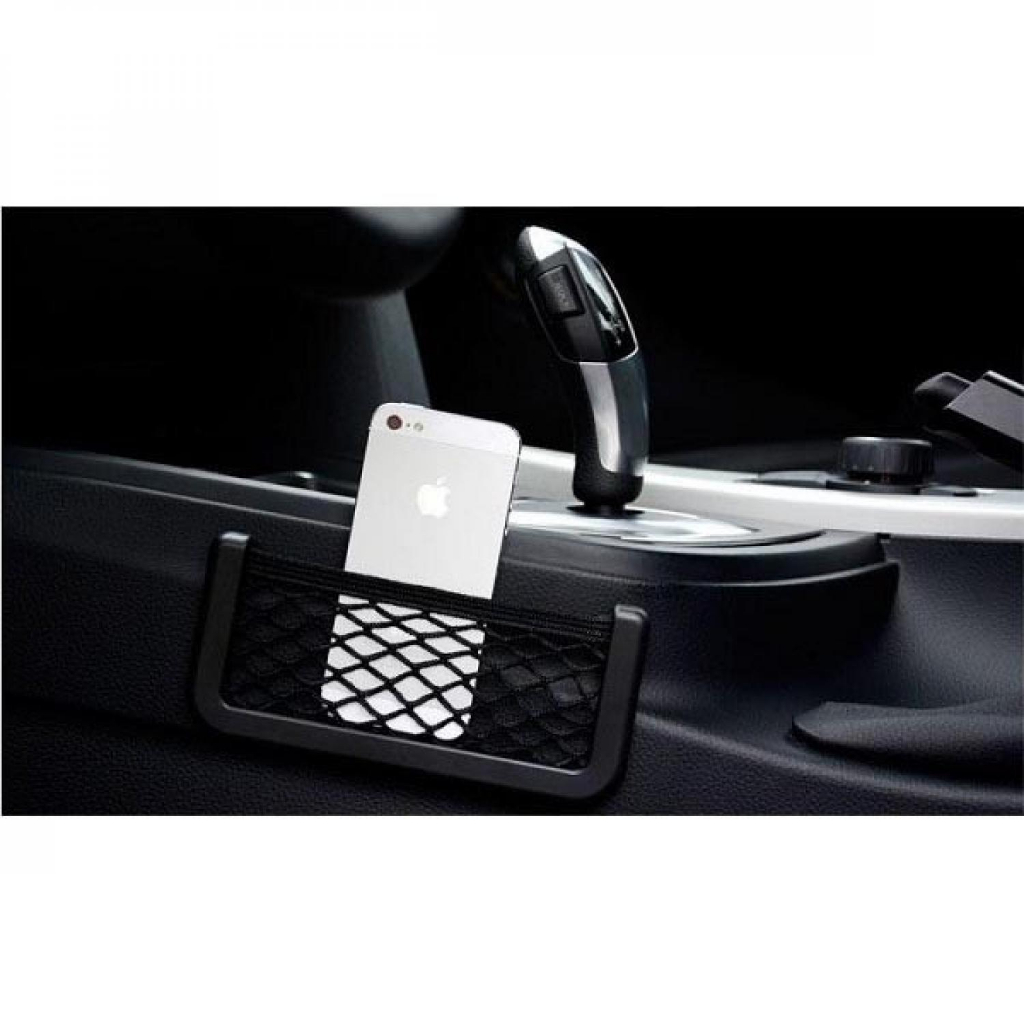 Aksesoris Mobil Doortrim Pocket Jaring tempat HP emoney Serbaguna