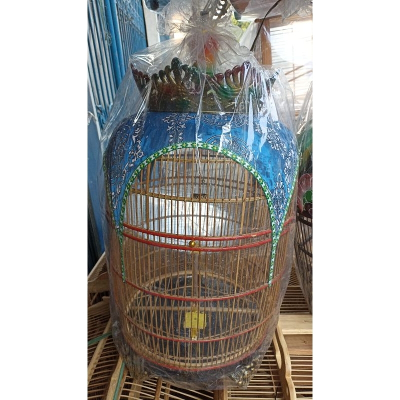 SANGKAR KANDANG PERKUTUT MAHKOTA KAIN.