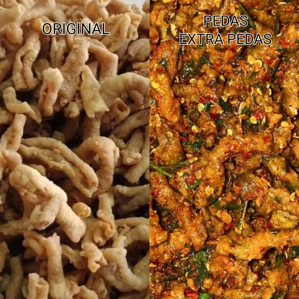 

Usus kering home made enak gurih renyah fresh usus