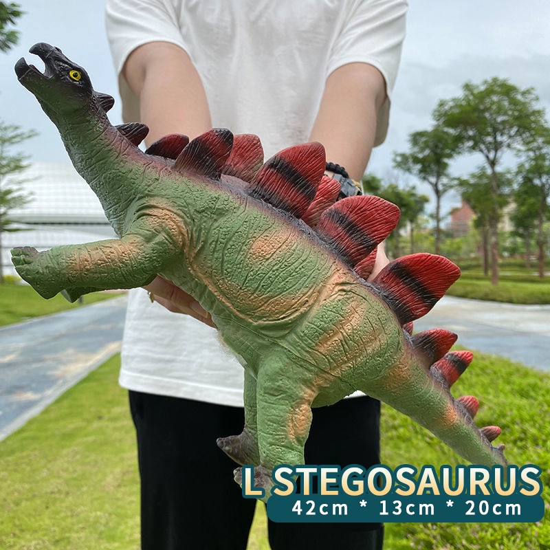 Dinosaur Toys for Kids and Toddlers Velociraptor T-Rex Triceratops Large Soft Dinosaur Toys for Dinosaur Lovers Birthday Gifts