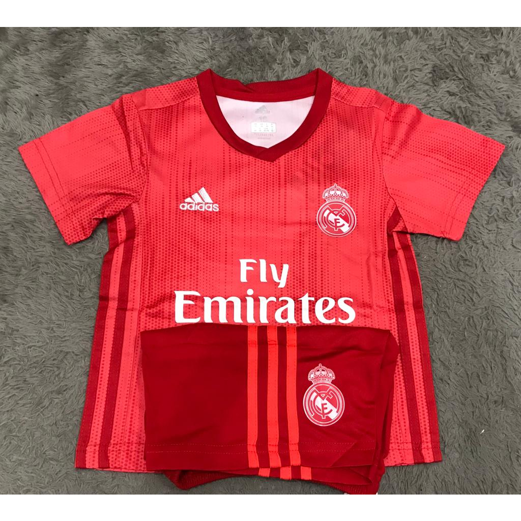 Jersey kids anak anak madrid 3rd 2018 - 2019 grade ori import