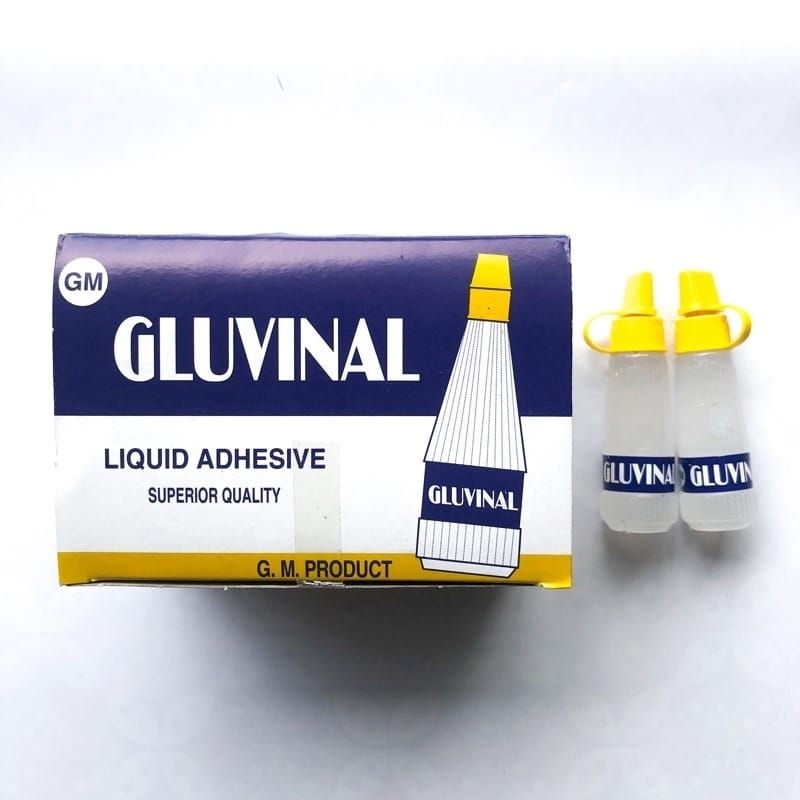 

[ BOX ISI 24 ] LEM GLUVINAL 22 ML / GLUVINAL MINI / POVINAL / LEM KERTAS