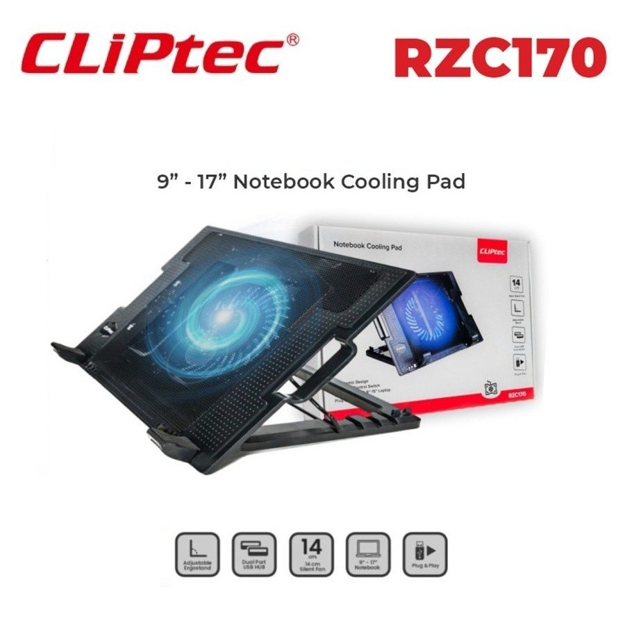 Cooling Pad CLIPtec RZC170 Ergostand