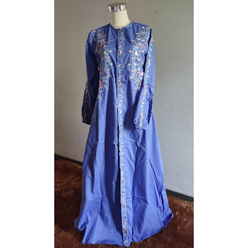 Gamis NADHIRA warna Denim