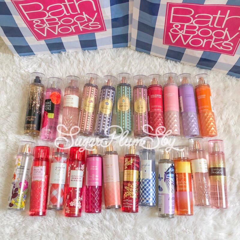 ORIGINAL BPOM LENGKAP Body Mist BBW fullsize 236ml / Bath & Body works; a thousand wishes, dream bri
