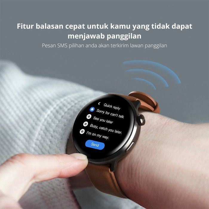 Mibro Lite 2 Smartwatch Bluetooth Call SP02 AMOLED - Garansi Resmi 1 Tahun