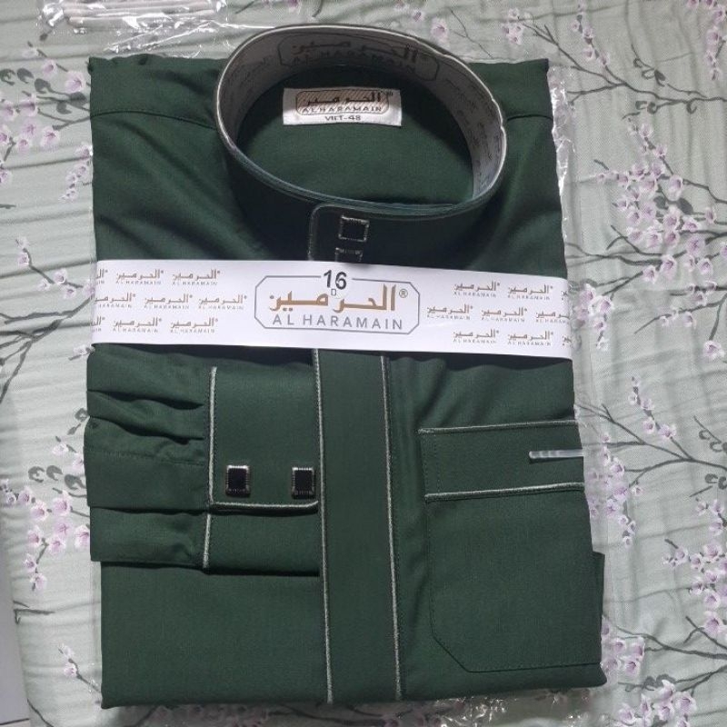 jubah al haramain woll manset remaja/ jubah Alharamain remaja premium non manset